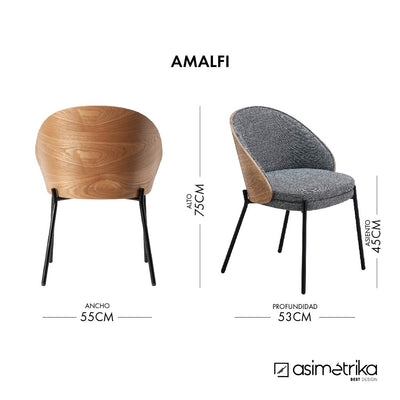 Silla AMALFI - Gris