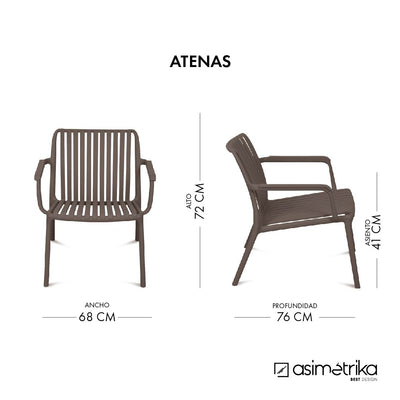 Conjunto Terraza ATENAS - Taupe