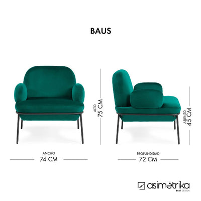 Sillón BAUS - Verde